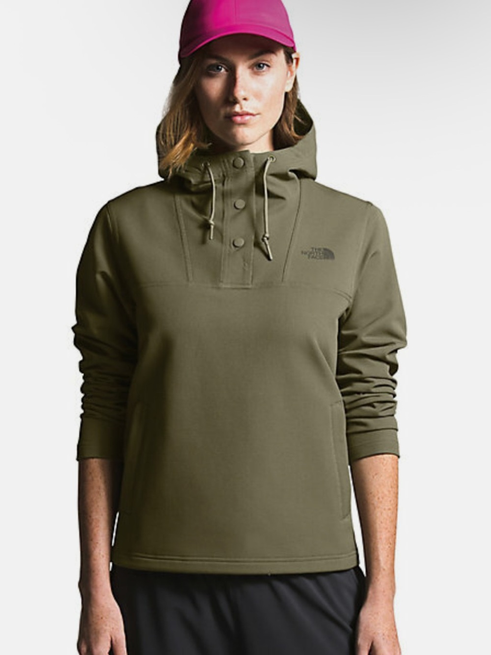 North Face Tekno Ridge Womens 1/4 Zip Pullover Hoodie LIKE NEW!!